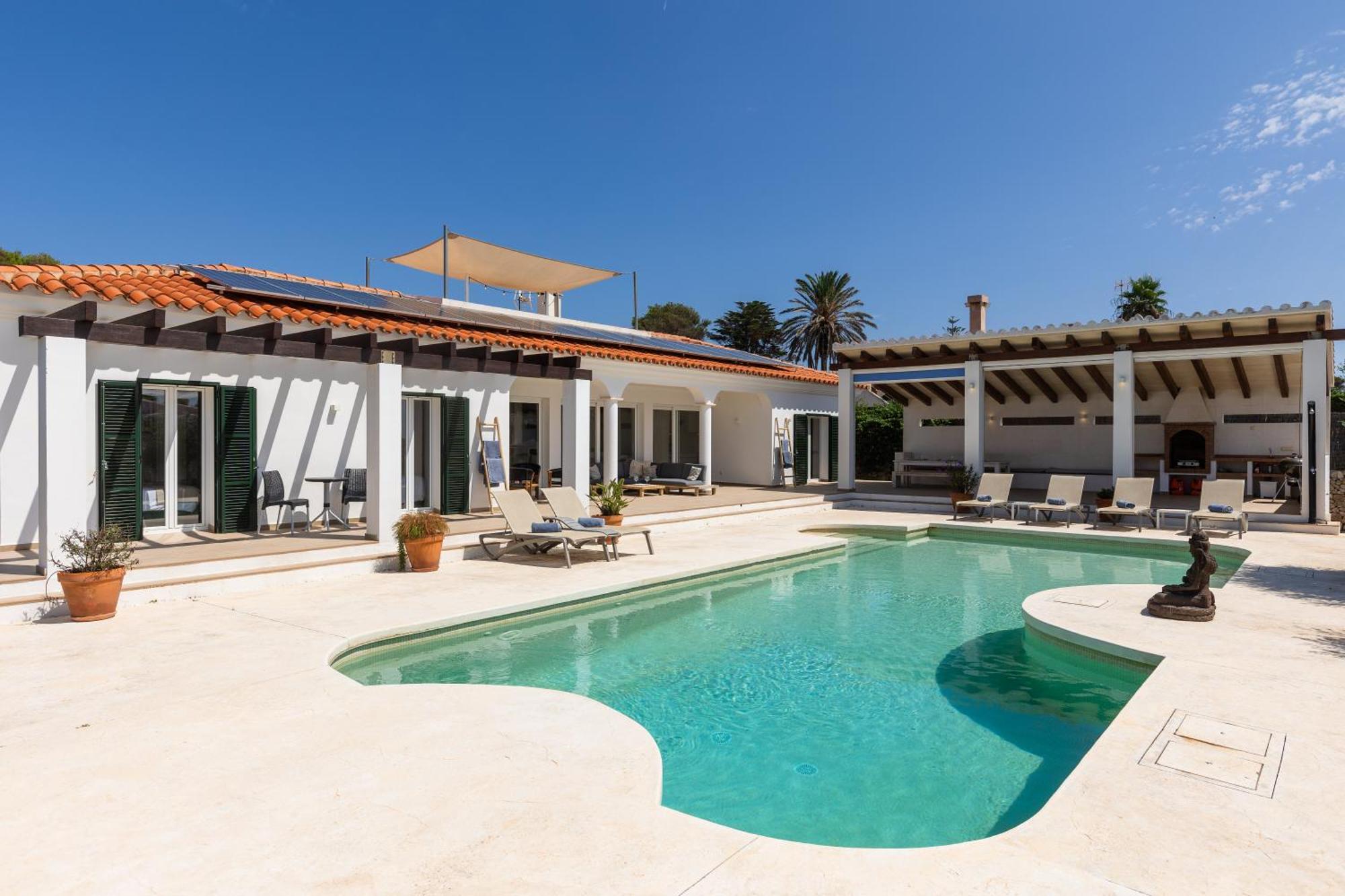 Villa Maravilla With Heatable Pool Rooftopbar With Sea Views And Range Rover Binibeca Ngoại thất bức ảnh