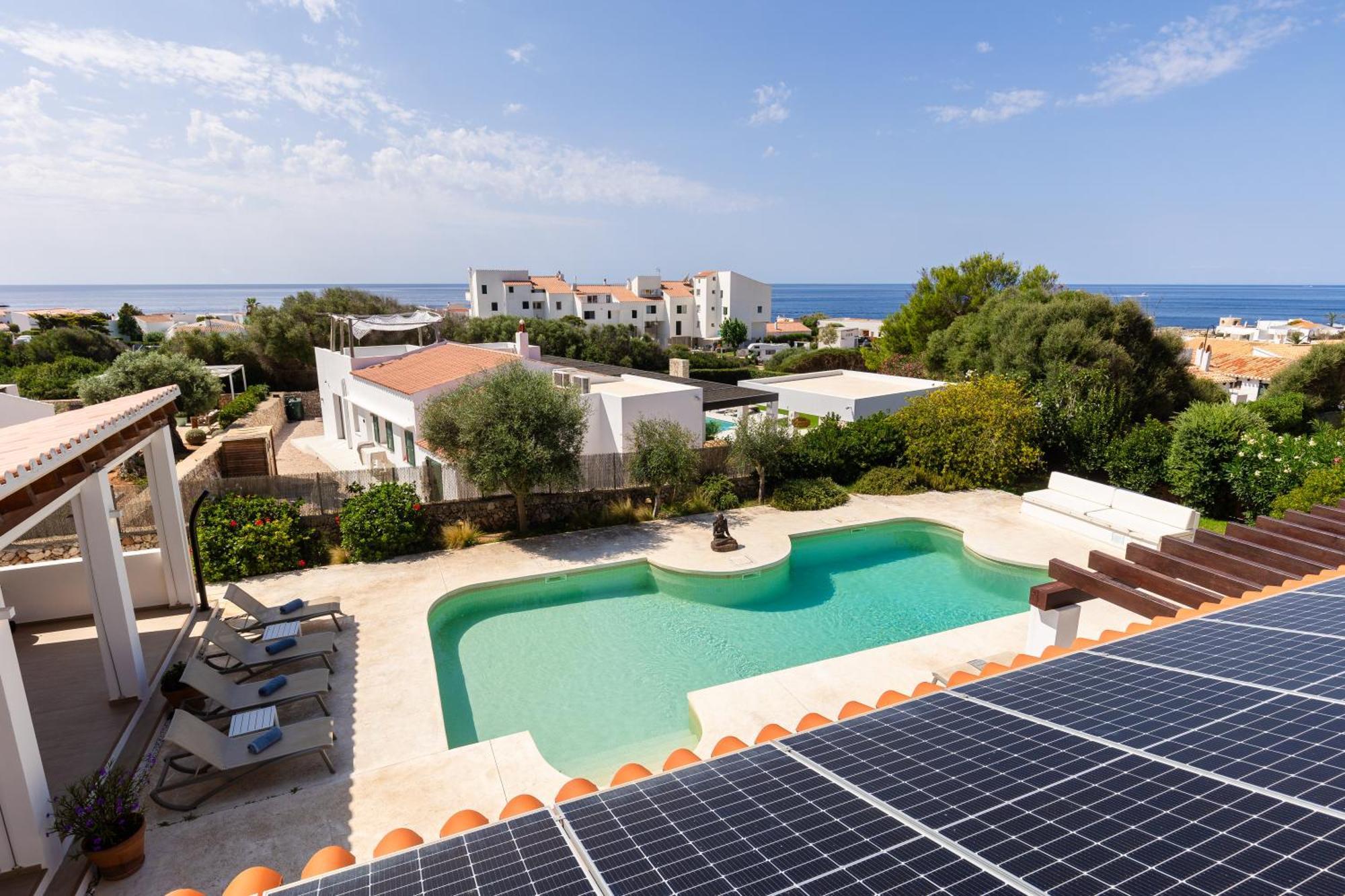 Villa Maravilla With Heatable Pool Rooftopbar With Sea Views And Range Rover Binibeca Ngoại thất bức ảnh