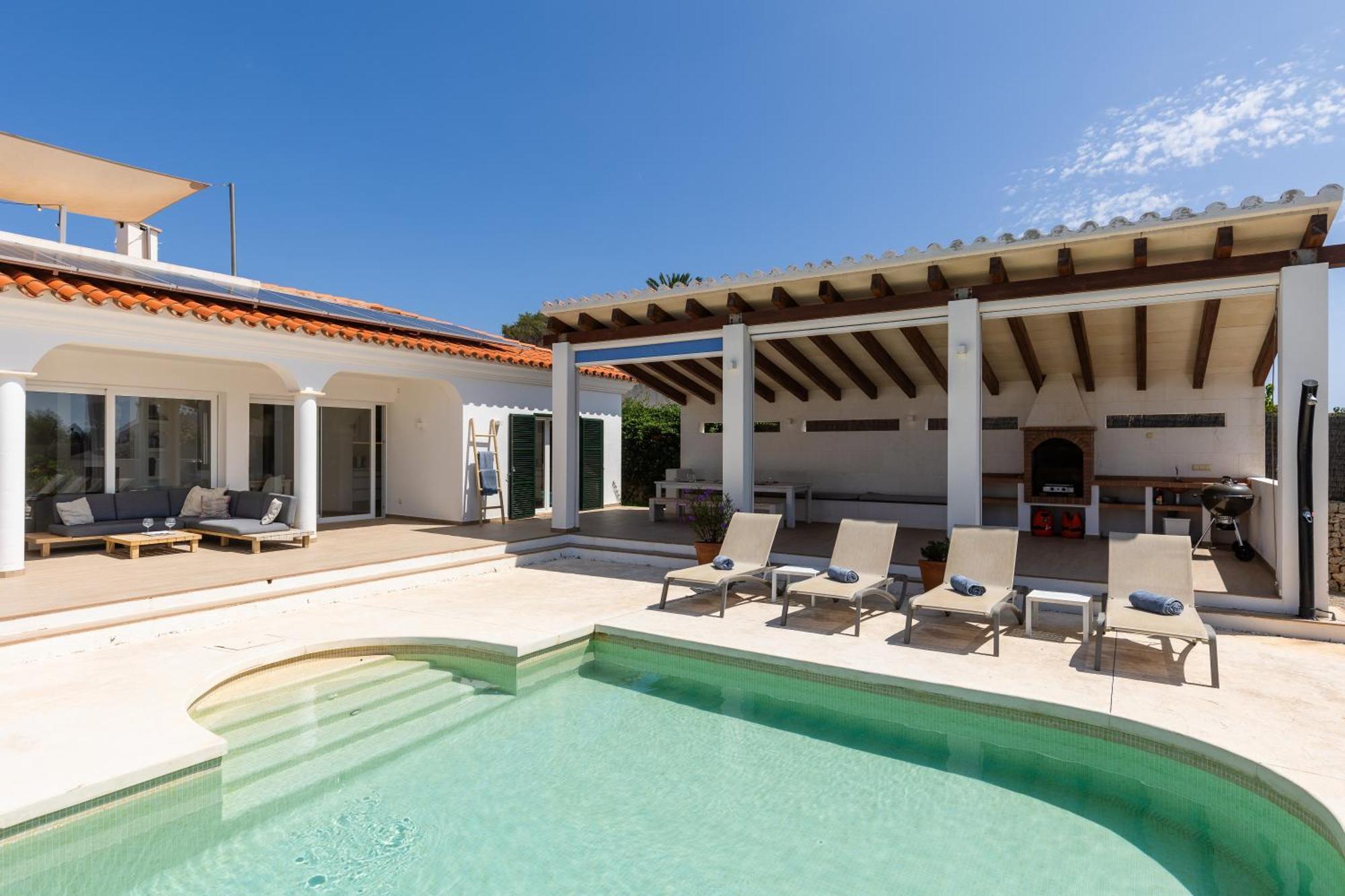 Villa Maravilla With Heatable Pool Rooftopbar With Sea Views And Range Rover Binibeca Ngoại thất bức ảnh