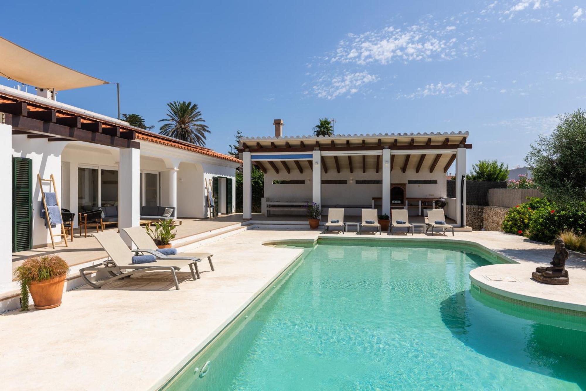 Villa Maravilla With Heatable Pool Rooftopbar With Sea Views And Range Rover Binibeca Ngoại thất bức ảnh